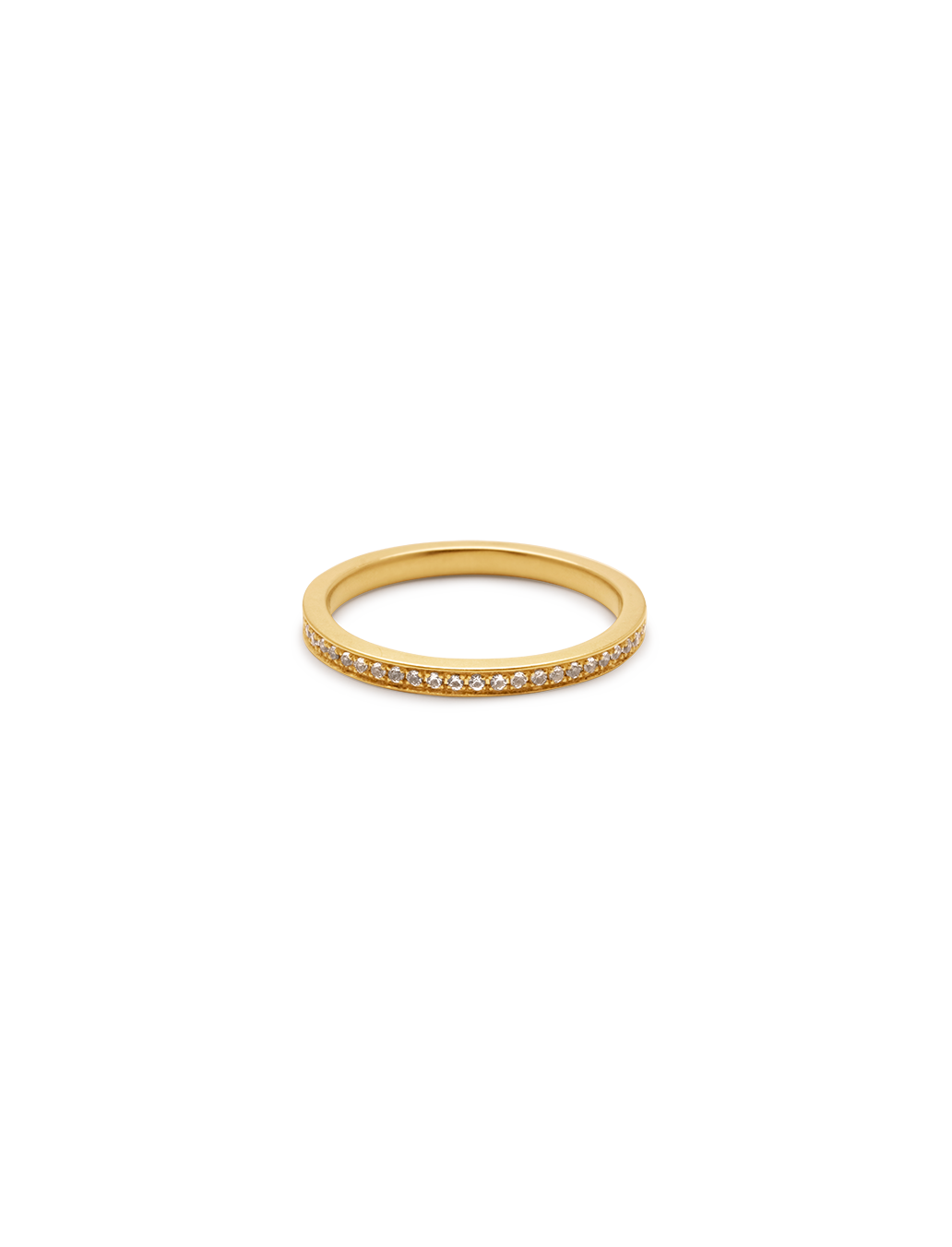 Pave Band Ring – pleaserepeat